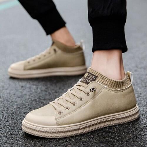 Men Casual Shoes Popular Rubber Shoes Men Fashion Sneakers Trend Fitness Shoes Men Vulcanize Shoes Big Size Light Walking Shoes