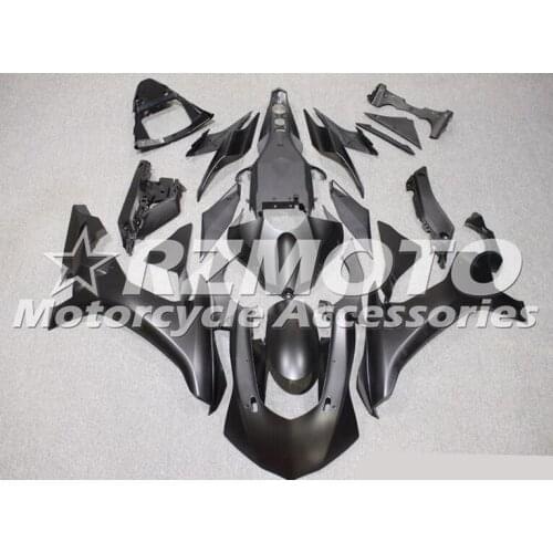 TOP New ABS Fairing kit 100% fit for YAMAHA YZFR1 2015 2016 2017 2018 YZF R1 15 16 17 18 YZF1000 Fairings all black matte