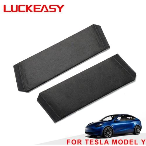 LUCKEASY for Tesla Model 3 Model Y 2017-2021 modified trunk left and right storage partitions luggage partition accessories