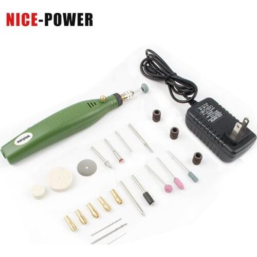 18V Mini Drill Electric Engraver Pen Power Tools Electric Drill Rotary Tools With Dremel Tools Grinding Accessories 110V/220V
