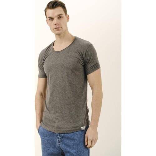 Millard Oval Collar Male Basic Fit Tshirt