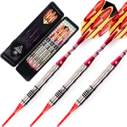 Free Shipping Cuesoul CSTSTD004 95%Tungsten Soft Tip Darts Dart Set