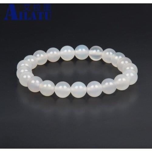 Transfer Luck Red Agate 10mm Natural Onyx Stone Bracelet Mix Colors Top Quality Yoga Jewelry Drop Shipping