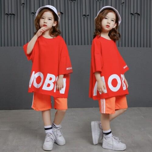 Hip Hop Dance Costumes for Kids Jazz Ballroom Dance Clothes Girls Boys Hiphop Dancewear Performance Outfits Stage Costumes LJ