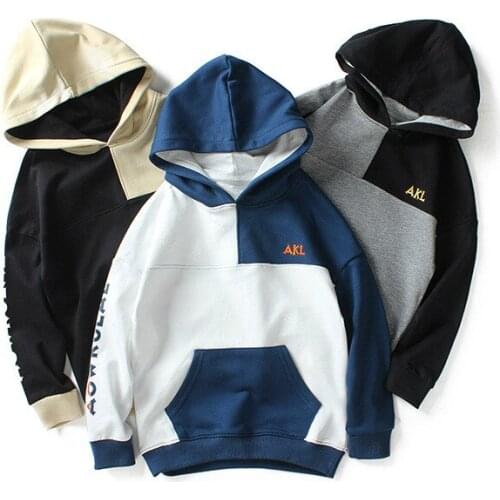 Big Boys Hooded Sweatshirt Long Sleeve 5 6 7 8 9 10 11 12 13 14 Years Kids Sweaters Hip Hop Christmas Party Inside Coat Tops