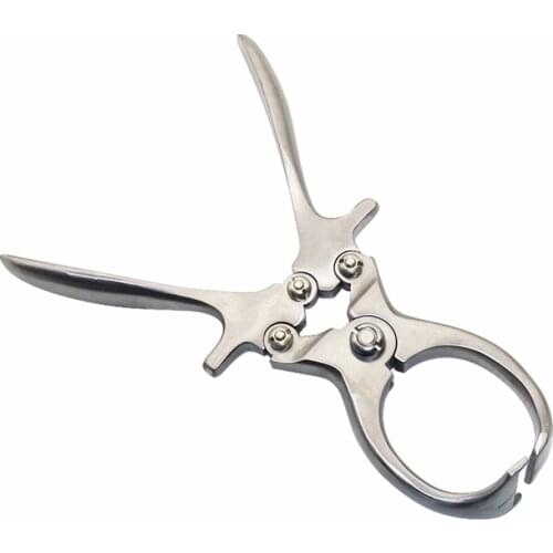 1 Pcs Stainless Steel Without Blood Pig Sheep castration Clamp Castration Tool Castration Forceps Veterinary Special Tools