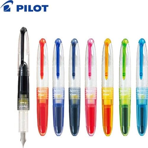 1pcs PILOT Mini Fountain Pen Gentle Pen SPN-20F Student Stationery Special Color Mini Children Can Change Ink Bags