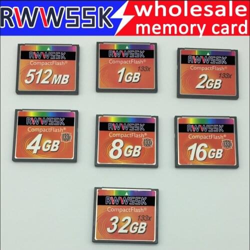 RWWSSK 2019 hot High quality compact flash cf card 512MB 1GB 2GB 4GB 8GB 16GB 32GB memory card