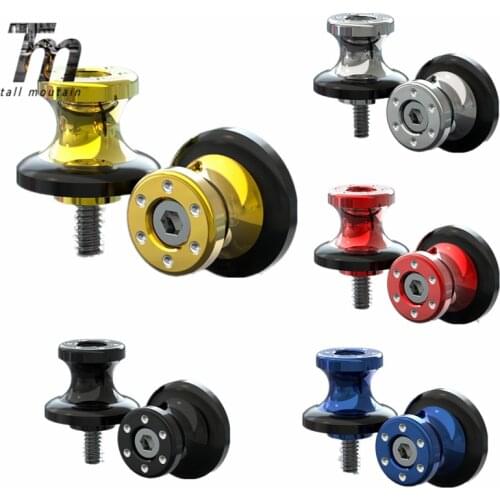 6mm 8mm Universal Motorcycle Swingarm Spools Slider Stand Screw Bolts For Yamaha mt 07 09 YZF R1 R3 R6 fz1 fz6 FZ09 r125 R25 R3