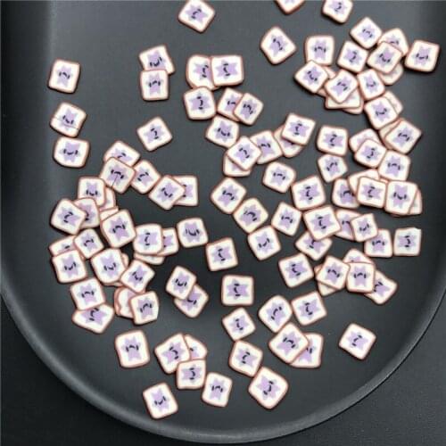 60g Star Polymerclay,Soft Clay Sprinkles For Kids Diy/Scrapbook Decoration/Craft Filler/Craft Diy Making/Nail Arts