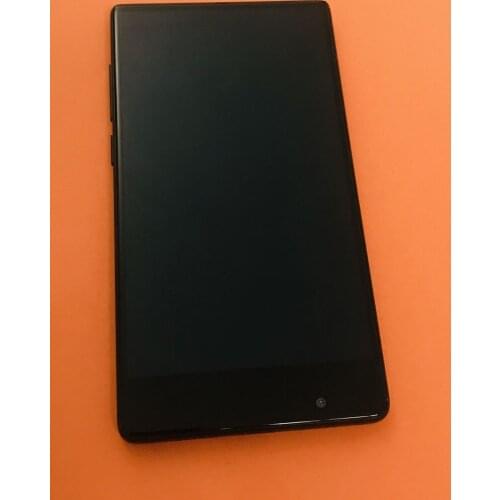 Used Original motherboard 2G+16G mainboard+touch screen+frame for UMI UMIDIGI Crystal MTK6737T Quad Core Free shipping