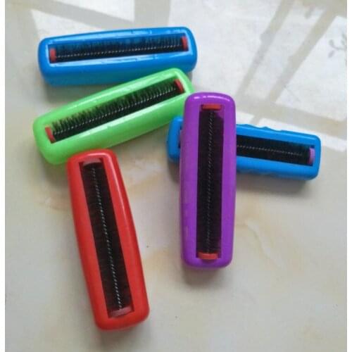 Large clothes electrostatic vacuum cleaner sofa removal hair removal clothes suction brush dry cleaning removal double dust coll