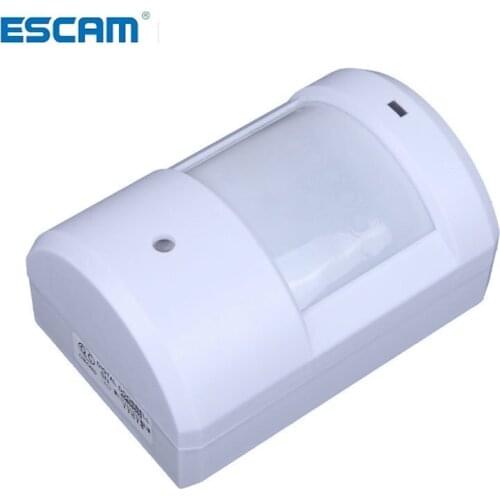 ESCAM wirless infrared alarm Door Bell Driveway Patrol Garage System Motion Sensor 2 transmitter with 1 Receiver