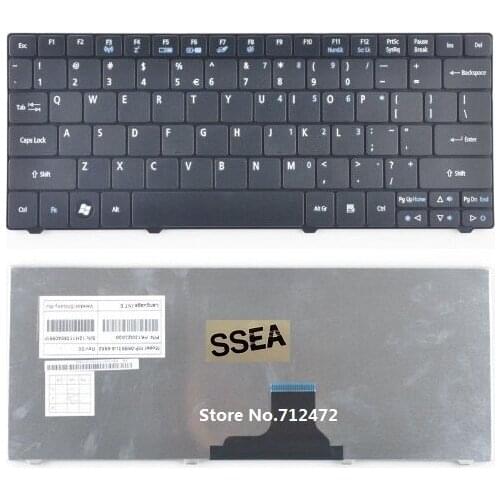 SSEA New laptop US Keyboard for Acer Aspire One ZA3 ZA5 751H AO721 AO721H AO722 AO751h AO752 AO753 series