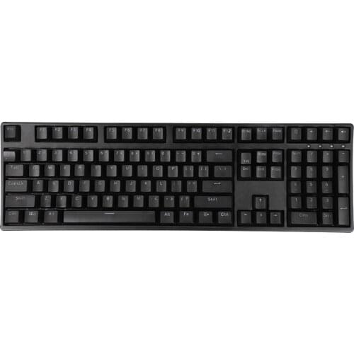 Keycaps for Mechanical Keyboard Black ABS Transparent Backlight 108 Keys Suit for Anne Pro 2 GK61 SK61 GK64 PC Game