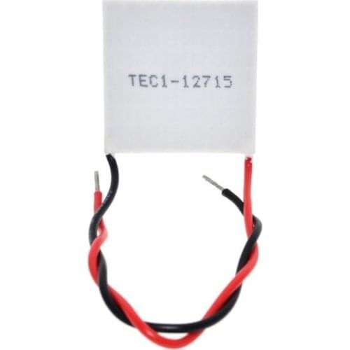 Hot Sales 12V/15A 40x40mm TEC1-12715 Heatsink Thermoelectric Cooler Cooling Plate Module