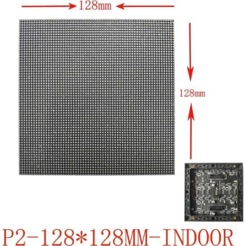 P2 small module matrix led display adversting