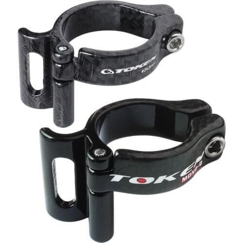 Token Road Car Folding Car Carbon Fiber Attached Front Transfer Fixed Seat 31.8mm-34.9mm