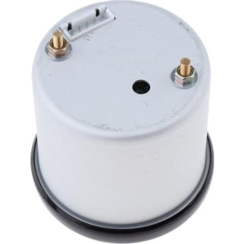 Oil Press Pressure Gauge Universal Meter 7-Colors LED 52mm 12V 0-150 PSI W/sensor