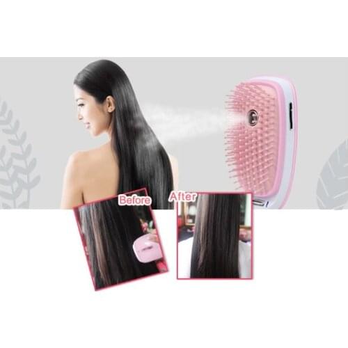 Multi-functional Electrostatic Massage Comb Negative Ions Face Water Spray