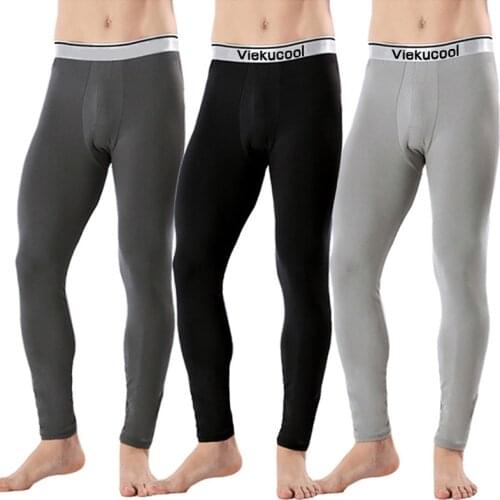 Men Long Johns Thicken Thermal Underwear Winter Warm Mens Thermal Pants Legging Tights Thermo Underwear Winter Sleepwear