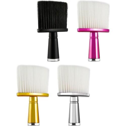 Soft Hair Brush Neck Face Duster Hairdressing Hair Cutting Cleaning Brush For Barber Salon Hairdressing Styling Tools