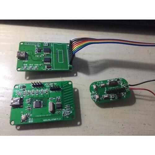 Rolling code NEW board, STM8S103 decoder, HCS300 remote controller
