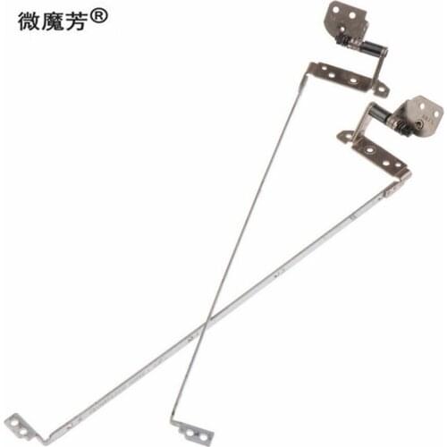 New Lcd Rail laptop Hinge For Dell Vostro 1015 V1015 FBVM9022010 FBVM9023010 Repair Notebook Left+Right LCD Screen Hinge