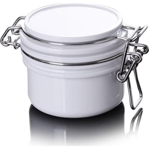 120G clear/ white plastic PET bottle jar sealing pot/jar mask cream/gel/facial scrub/body scrub container skin care cosmetic