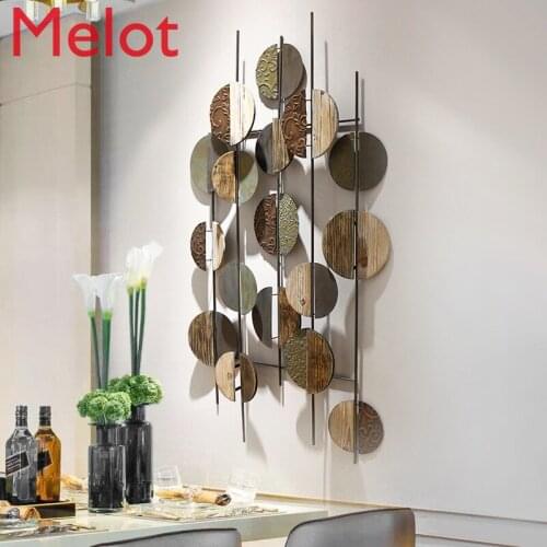 European-style Three-dimensional Wrought Iron Wall Hanging Decoration Creative Bedroom Bedside Wall Decoration