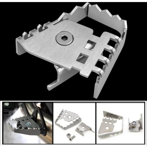 Motorcycle Rear Foot Brake Lever Peg Pad Extension Enlarge Extender For BMW F650GS F700GS F800GS F 650 700 800 GS F650 F700