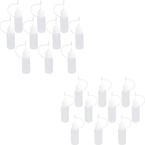 10pcs Needle Tip Of Plastic Vacuum Drops Compressible Storage Of Liquid Of The Bottle