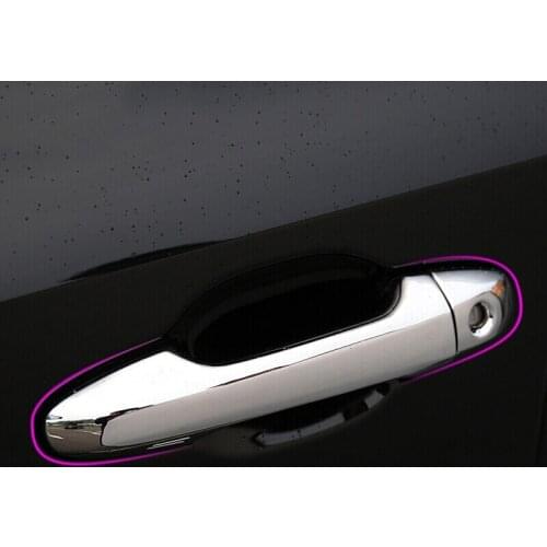 ABS Chrome For Toyota Tacoma 2011 2012 2013 2014 Accessories Car door protector Handle Decoration frame Cover trim