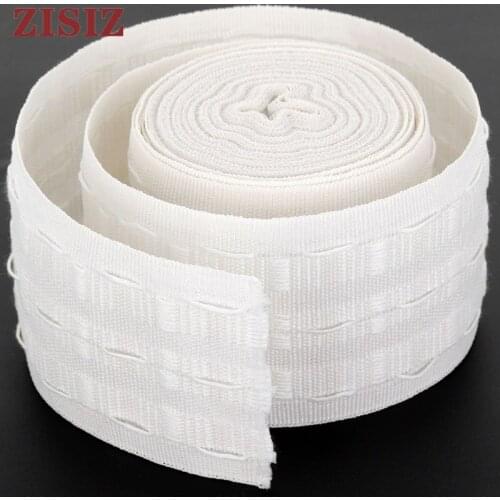 Curtain Accessories Cloth Belt for Curtains Eyelets Tape Rings Grommet Top Punching Hook Non Woven Curtain Pleat Tape