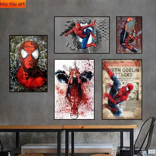 Disney Spiderman Diamond Mosaic Diamond Painting Diamond Mosaic DIY Full Diamond Embroidery Living Room Home Decor