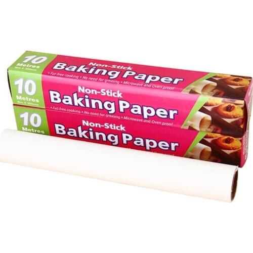 5M/10M Baking Paper BBQ Parchment Double-sided Silicone Oil Paper Non-Sticke Oven Oil Paper Baking Sheets Pastry Tools #40