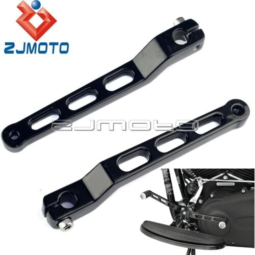 Black Motorcycle Heel Toe Shift Lever For Harley FLST FLT FLHT Electra Street Glides Road Kings Trikes Tour Road Glides 1986-14