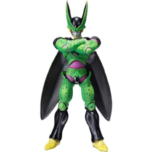 BANDAI SHF DRAGON BALL Figure Assembly Model Doll Primary Color Version SHF Cell Decorations Childrens Gifts Best Gift