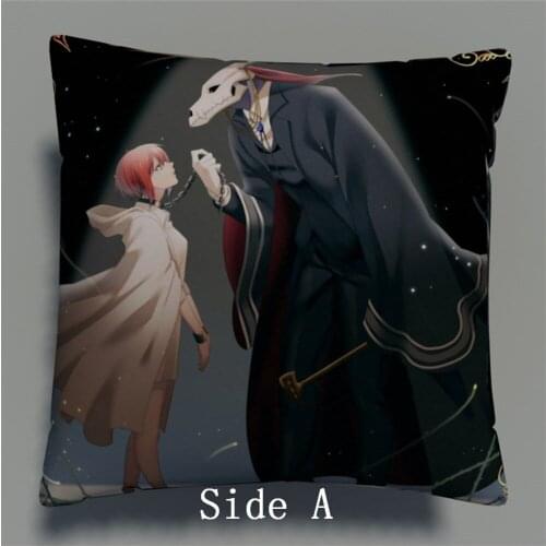 Mahou Tsukai No Yome Anime Two Side Pillowcases Hugging Pillow Cushion Case Cover Otaku Cosplay Gift New 667