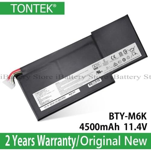 Genuine BTY-M6K Battery For MSI GS63VR GF63 Thin 8RD 8RD-031TH 8RC GF75 Thin 3RD 8RC 9SC MS-17B4 MS-16K3 Batteria Original Akku