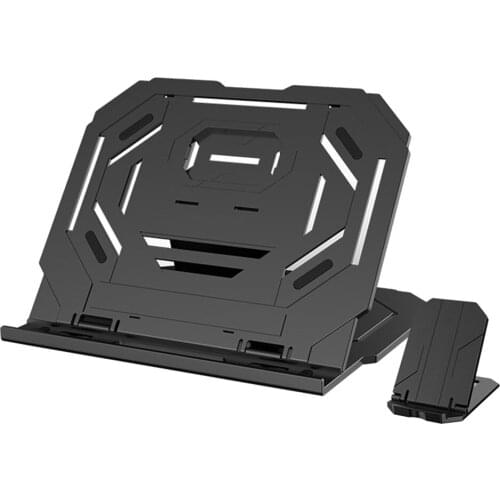 Portable Laptop Stand Adjustable 2-in-1 Computer Stand With Phone Holder