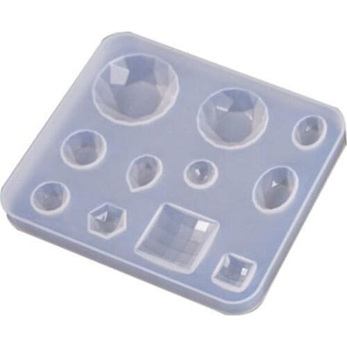 New DIY Crystal Epoxy Mold Earrings Jewelry Silicone Mould DIY Handmade Crafts Making