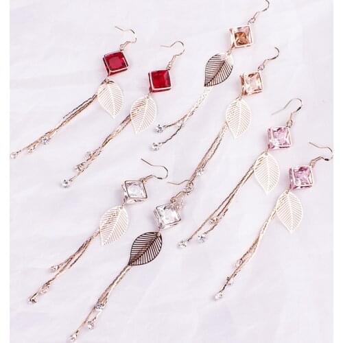 Manxiuni Wedding Jewelry Rhinestone Style Wedding Earrings For Women earrings 2017 round bohemian brincos Dangle Earrings