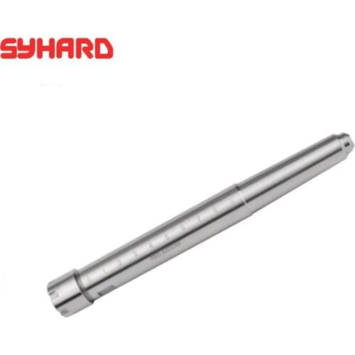 Stainless Steel Emptying Extension Rod For Wood Lathe Rotary Openning Tool 90mm Graduated Scale