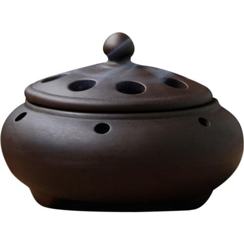 Unique Incense Burner Antique Incense Burner Holder Incense Ash Catcher Tray Bowl (9.5x7cm)