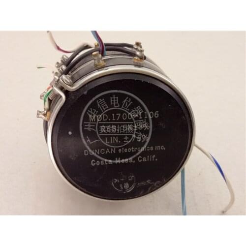 [VK] Used MOD 1700-1106 RES 5K 0.75% double conductive plastic potentiometer 12 feet switch