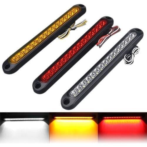 1PCS Truck Tail Light Trailer LED Break Lamp 10-30V Car Stop Brake Light Waterproof Signal Light