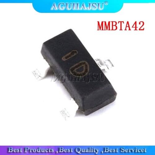 100PCS MMBTA42 SOT23 MMBTA42LT1G A42 SOT SMD 1D SOT-23 SOT23-3 3B transistor New original
