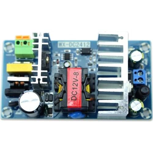 12V8A 24V6A 24V4A Switching Power Supply, High Power, Double Sided Board Design Industrial Power Module