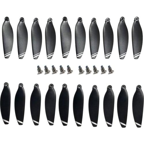 20PCS Brushless Motor propellers blade airscrew wing Props For S3 SG-108 SG108 DM001 L108 RC GPS drone spare parts